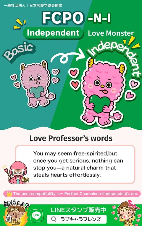 Independent Love Monster FCPO-NI