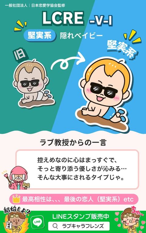 堅実系隠れベイビー LCRE-VI
