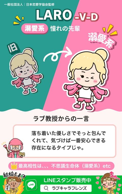 溺愛系憧れの先輩 LARO-VD