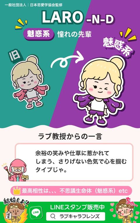魅惑系憧れの先輩 LARO-ND